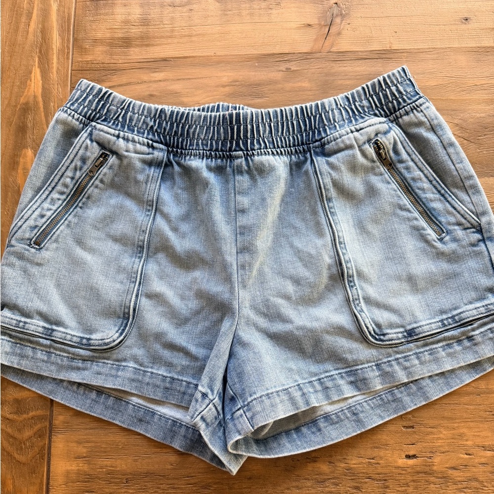 Aerie Light Blue Pull on shorts
